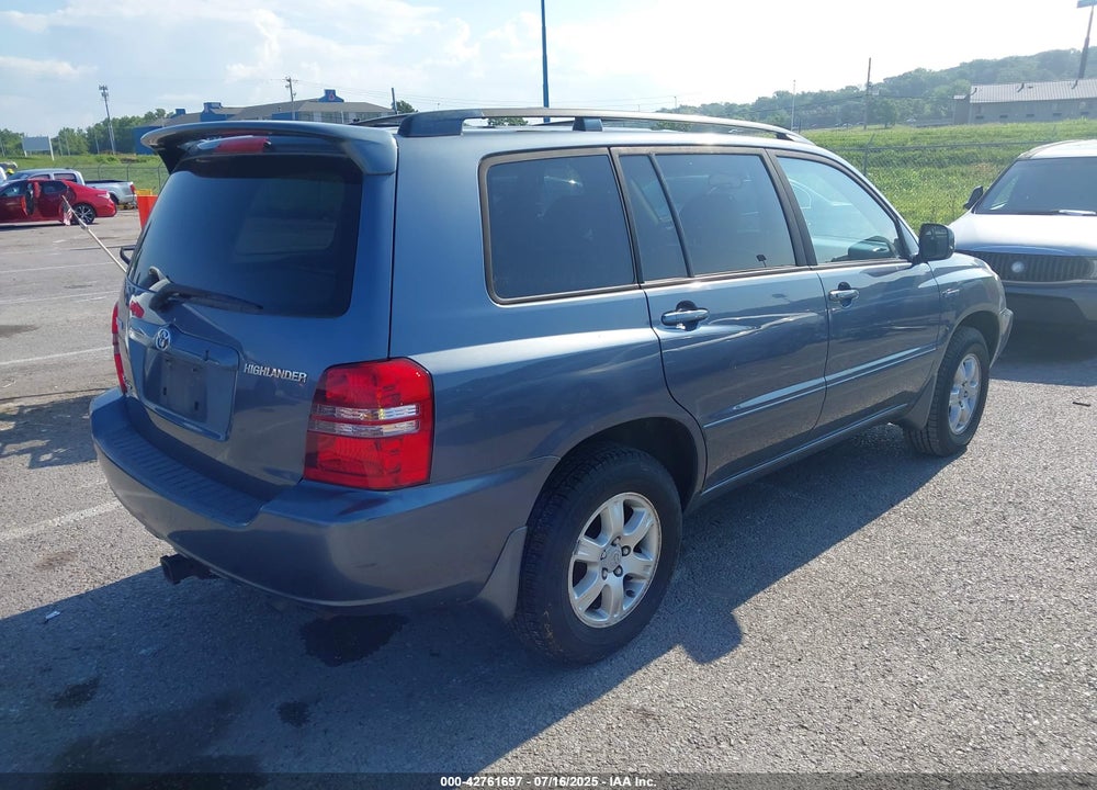 2003 TOYOTA HIGHLANDER LIMITED V6 VIN: JTEHF21A430158247