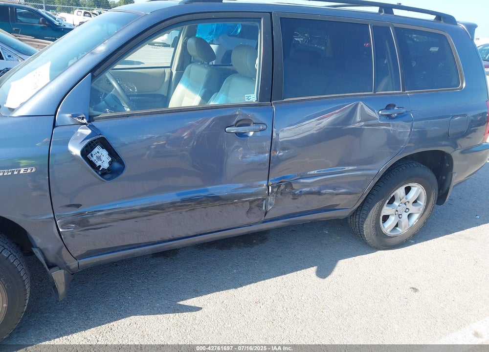 2003 TOYOTA HIGHLANDER LIMITED V6 VIN: JTEHF21A430158247