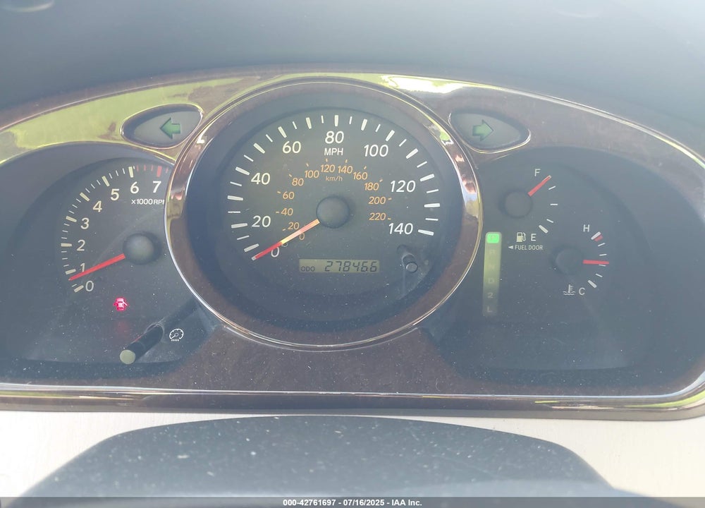 2003 TOYOTA HIGHLANDER LIMITED V6 VIN: JTEHF21A430158247