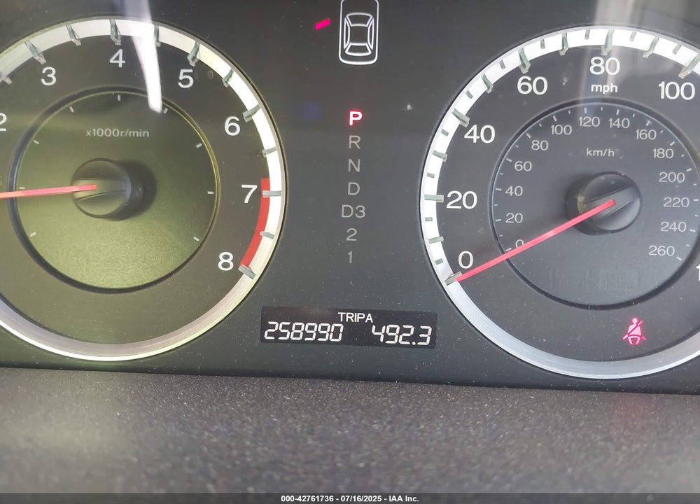 2008 HONDA ACCORD VIN: 1HGCP36788A076815