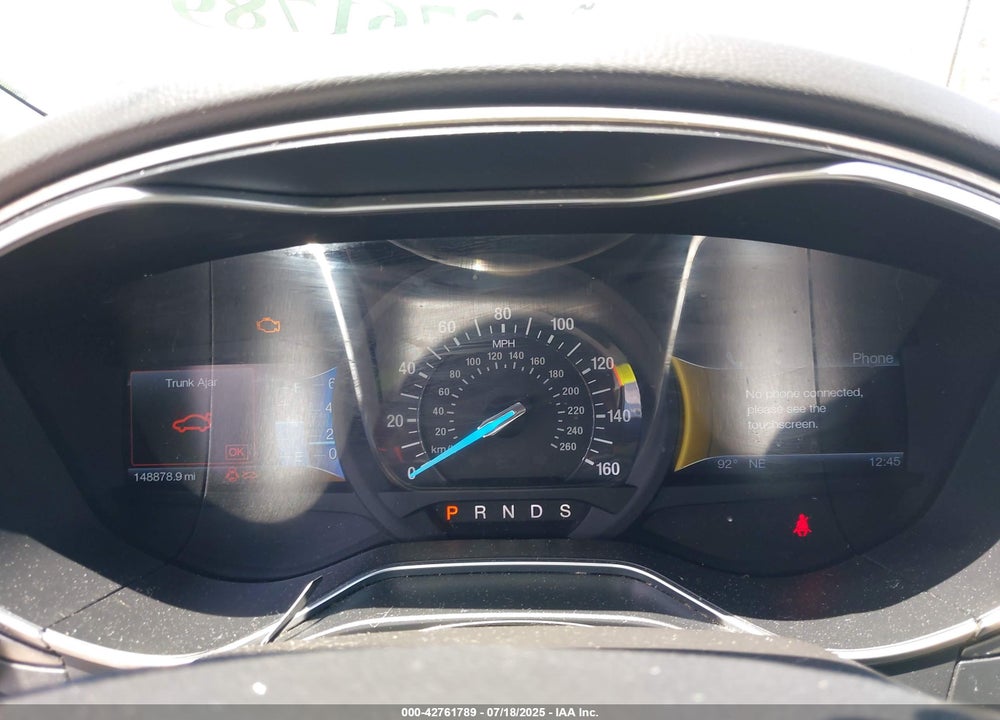 2014 FORD FUSION VIN: 3FA6P0HD7ER173198