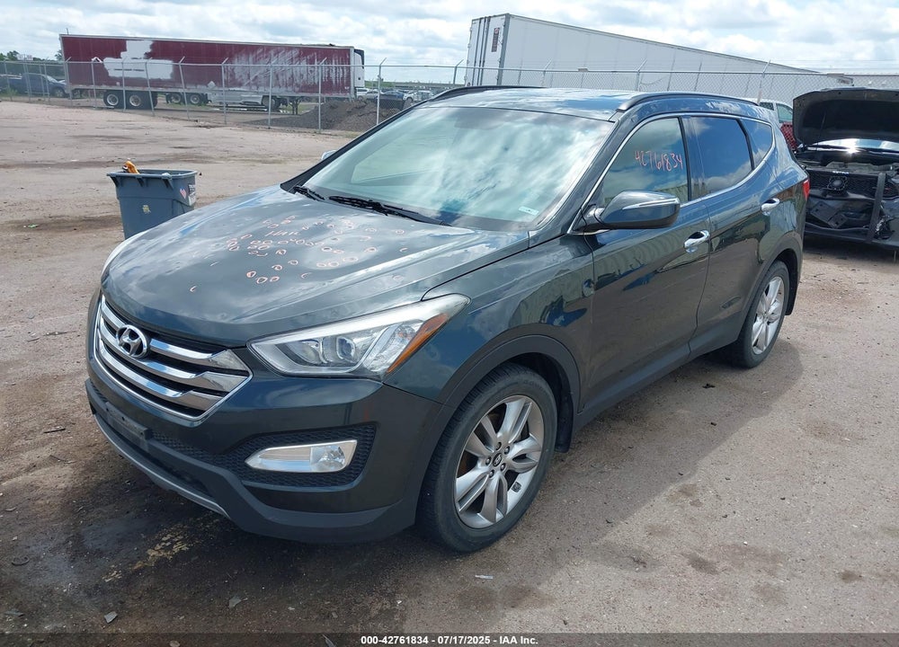 2013 HYUNDAI SANTA FE VIN: 5XYZUDLA6DG101471