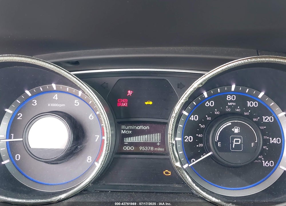 2013 HYUNDAI SONATA VIN: 5NPEB4AC5DH520669