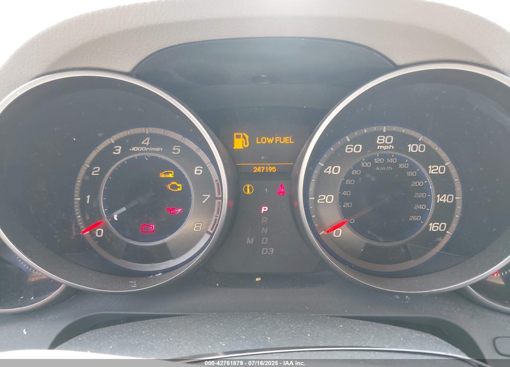 2007 ACURA MDX SPORT PACKAGE VIN: 2HNYD28547H526795
