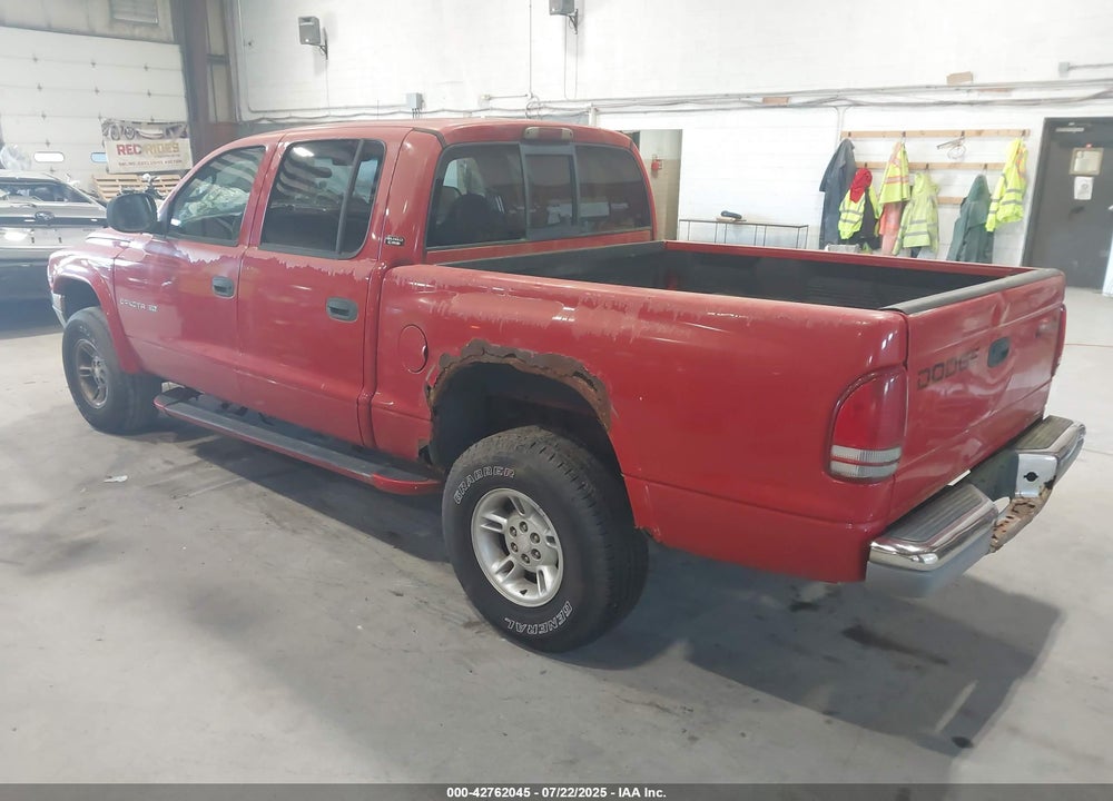 2000 DODGE DAKOTA SLT/SPORT VIN: 1B7GG2AN7YS721013