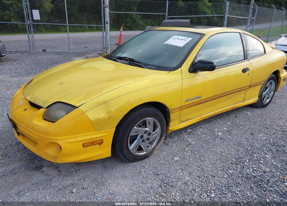 2002 PONTIAC SUNFIRE SE VIN: 1G2JB12F027262430