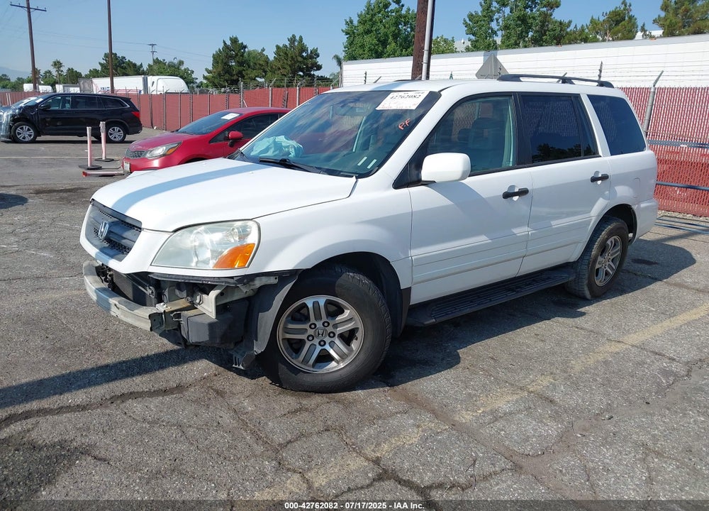 2004 HONDA PILOT EX-L VIN: 2HKYF18684H564830