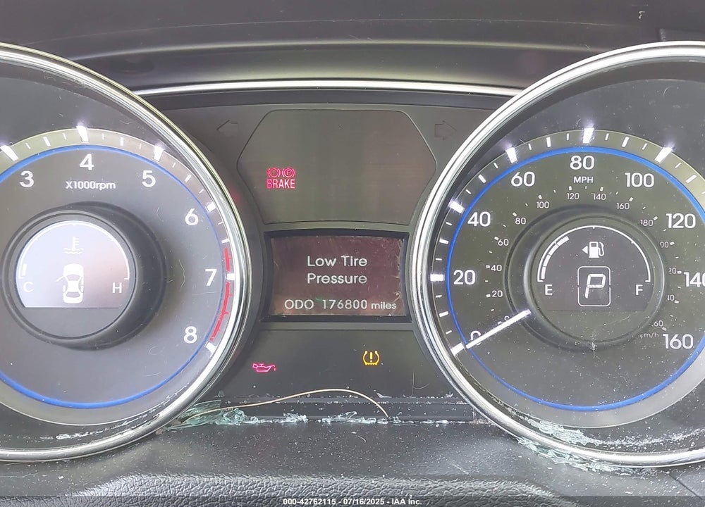 2014 HYUNDAI SONATA GLS VIN: 5NPEB4AC3EH890097