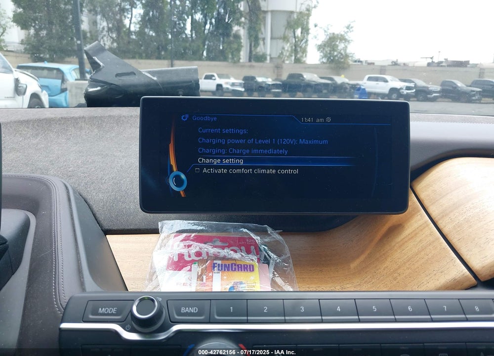 2015 BMW I3 VIN: WBY1Z2C51FV555949