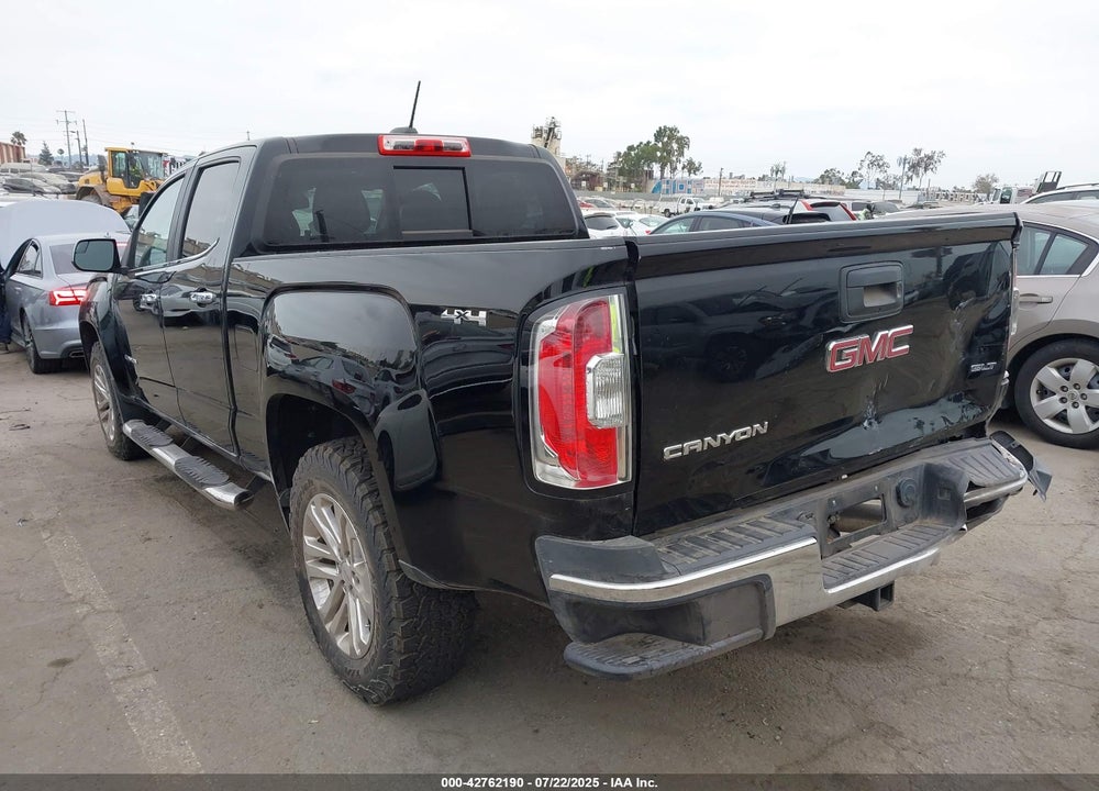 2016 GMC CANYON SLT VIN: 1GTP6DE15G1338522