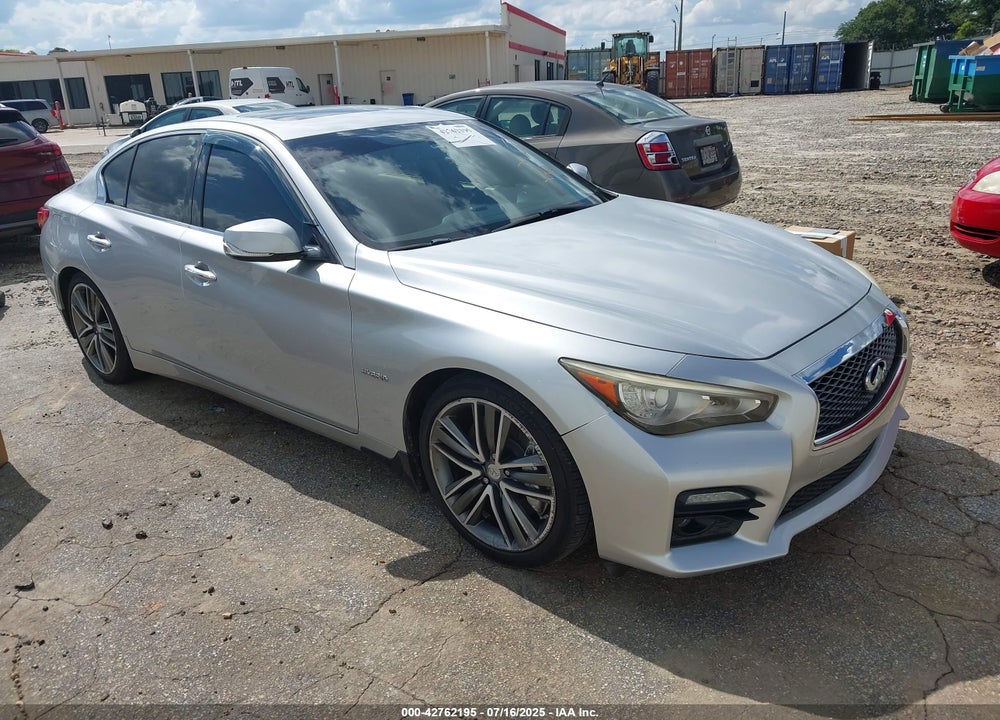 2014 INFINITI Q50 HYBRID SPORT VIN: JN1AV7AP0EM690135