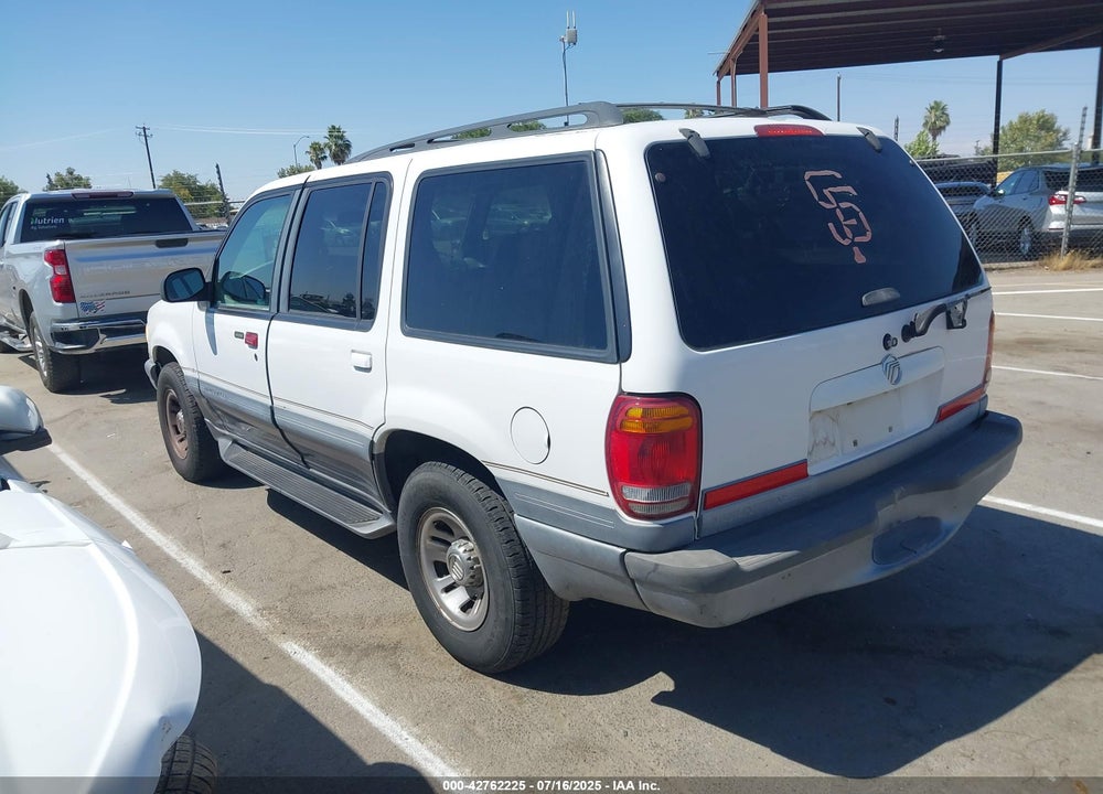 1998 MERCURY MOUNTAINEER VIN: 4M2ZU52P9WUJ11869