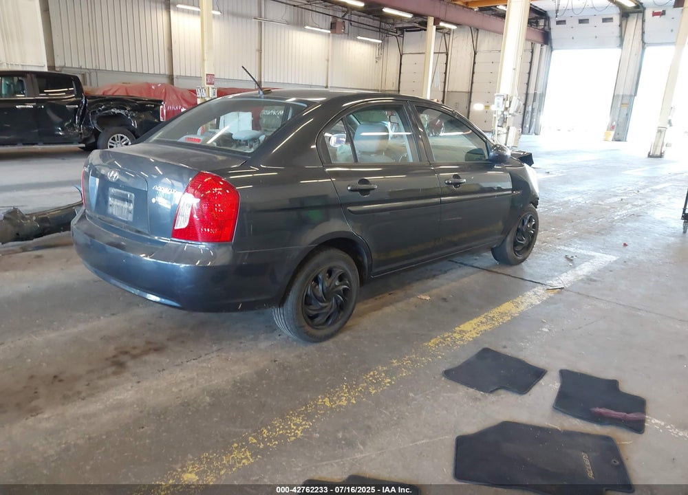 2010 HYUNDAI ACCENT GLS VIN: KMHCN4AC5AU424052