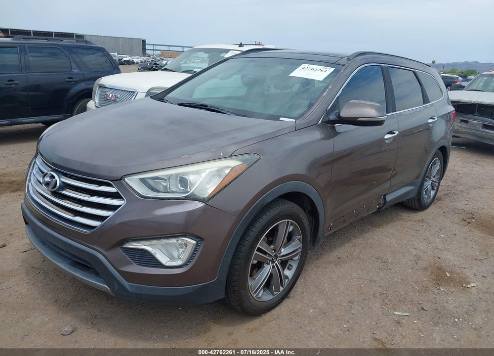 2013 HYUNDAI SANTA FE VIN: KM8SR4HF9DU008879