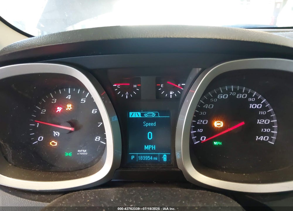 2013 CHEVROLET EQUINOX VIN: 2GNFLCEK6D6275941
