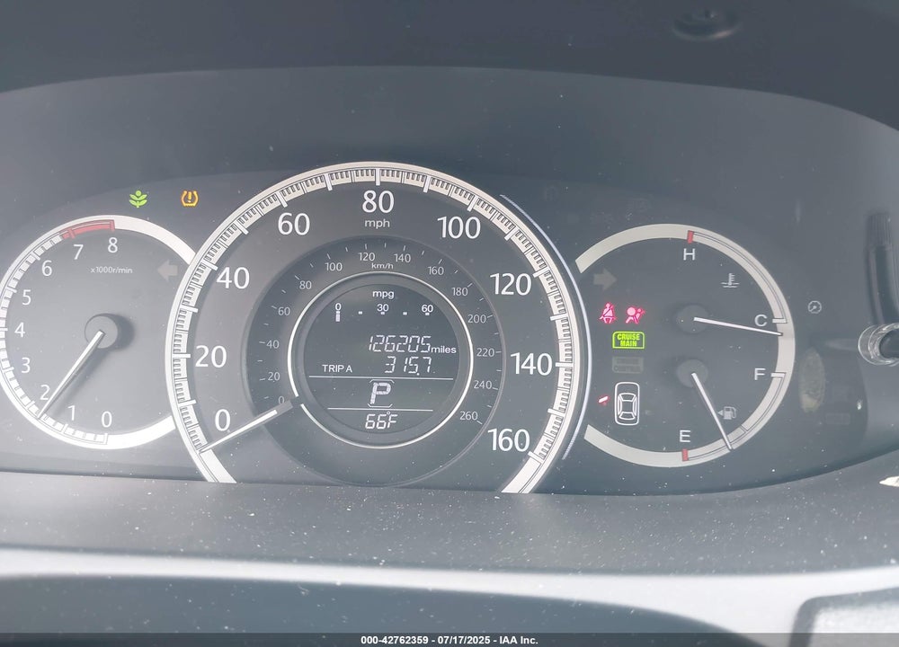 2013 HONDA ACCORD VIN: 1HGCR2F86DA141491