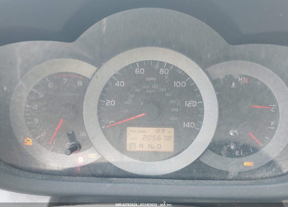2007 TOYOTA RAV4 VIN: JTMBD33V075071136