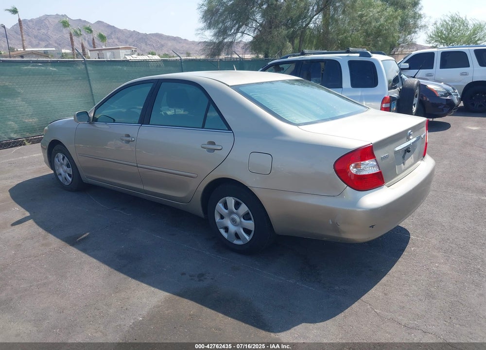2004 TOYOTA CAMRY LE VIN: 4T1BE30K34U367742