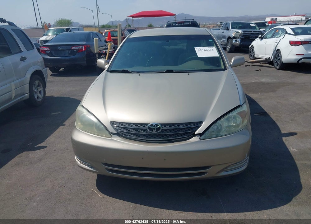 2004 TOYOTA CAMRY LE VIN: 4T1BE30K34U367742