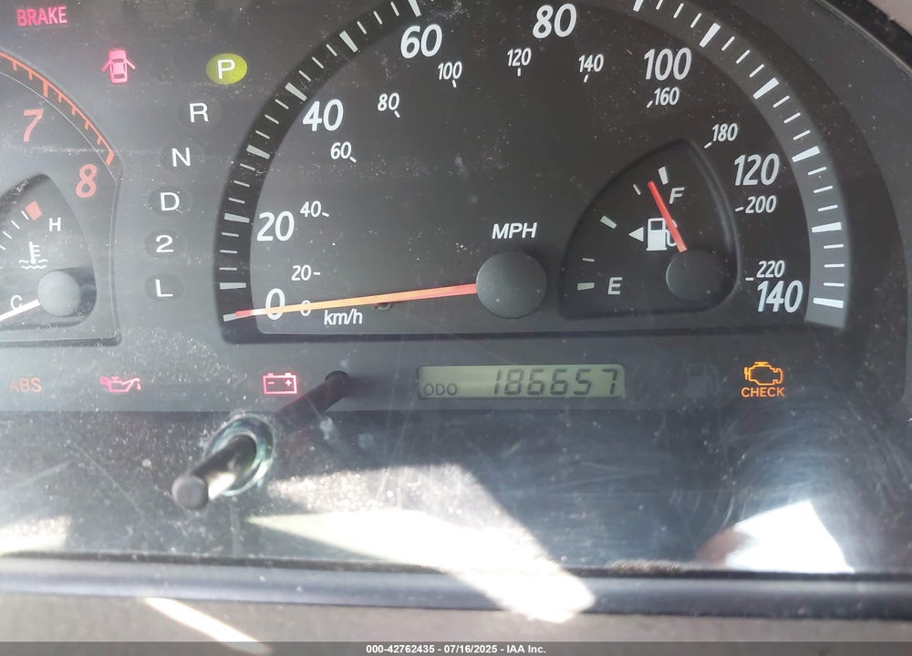 2004 TOYOTA CAMRY LE VIN: 4T1BE30K34U367742