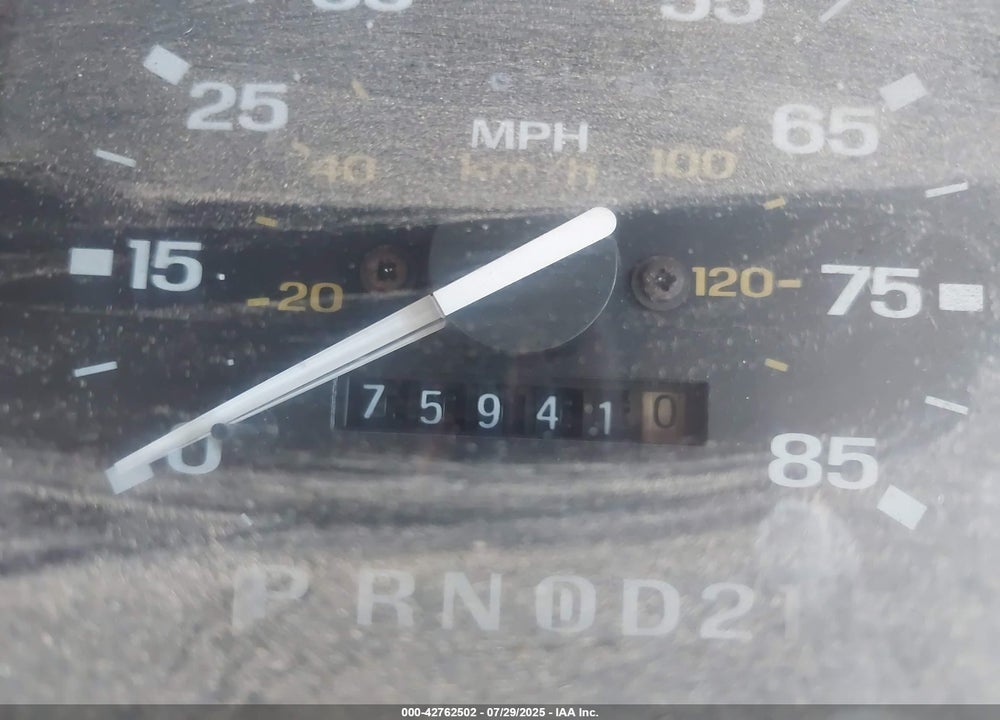 1992 FORD EXPLORER VIN: 1FMDU34X5NUE04194