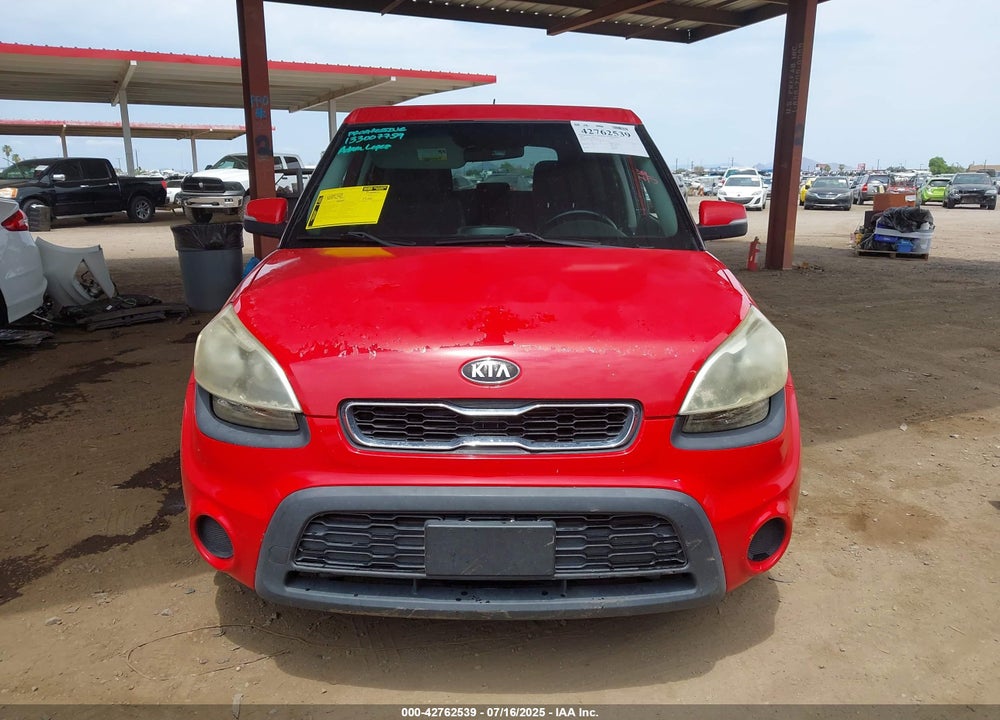 2012 KIA SOUL VIN: KNDJT2A61C7467692