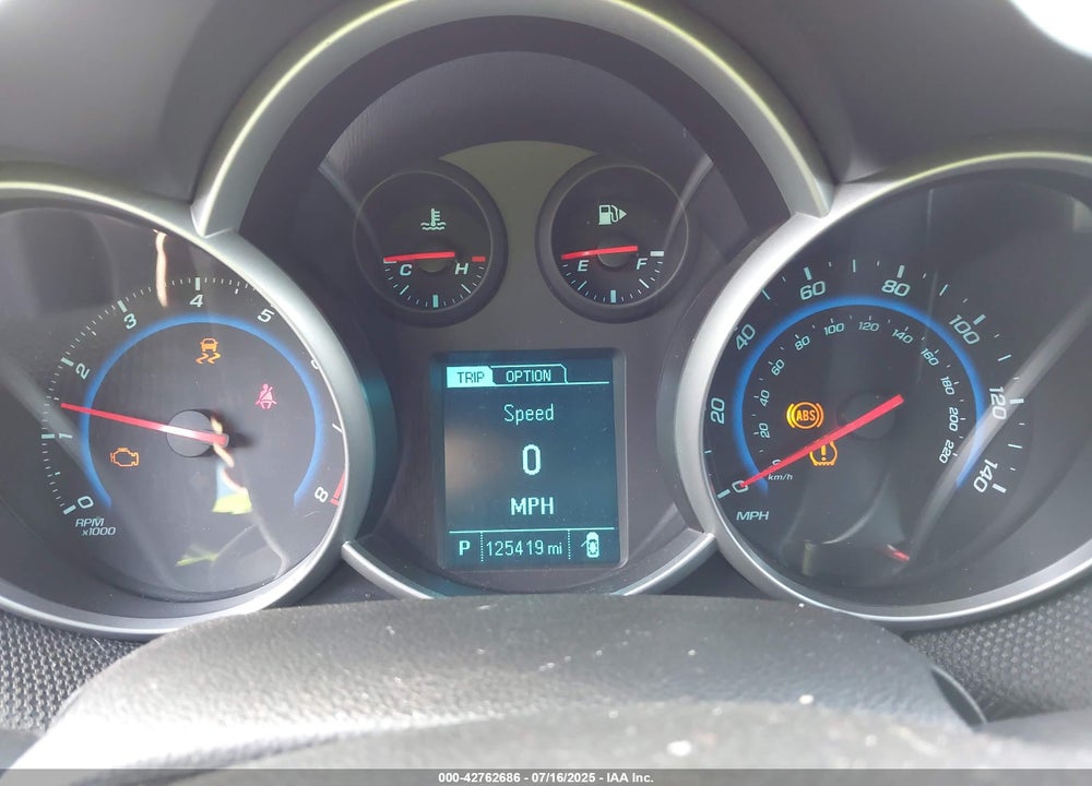 2015 CHEVROLET CRUZE VIN: 1G1PE5SBXF7230620