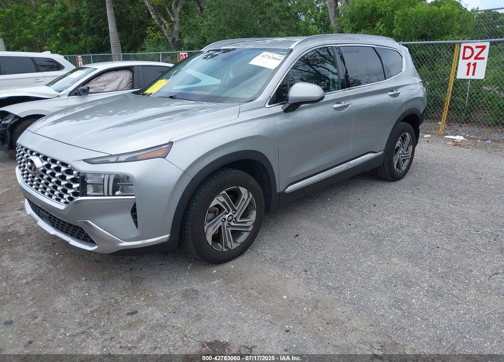 2021 HYUNDAI SANTA FE VIN: 5NMS24AJXMH318361