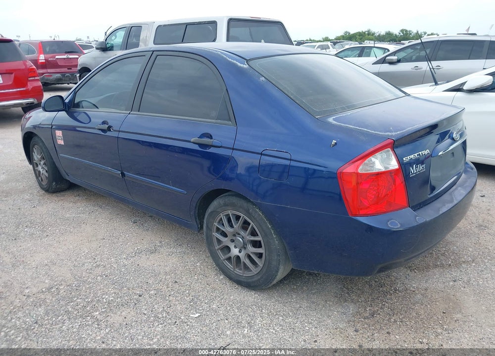 2006 KIA SPECTRA VIN: KNAFE121465256612