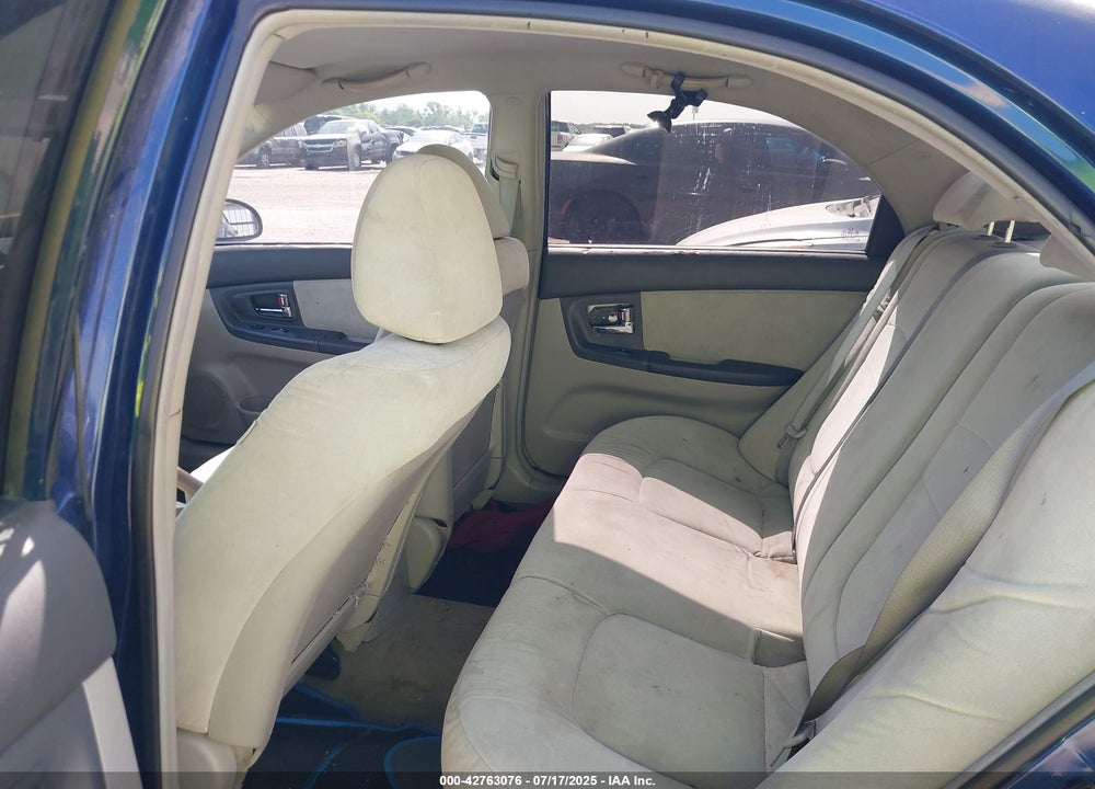 2006 KIA SPECTRA VIN: KNAFE121465256612