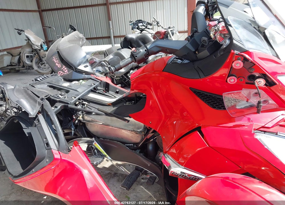 2012 CAN-AM SPYDER ROADSTER RTS VIN: 2BXJBHC1XCV001269