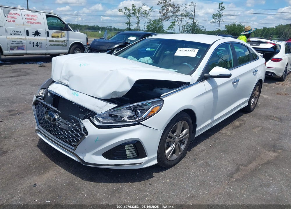 2019 HYUNDAI SONATA VIN: 5NPE34AF4KH812138