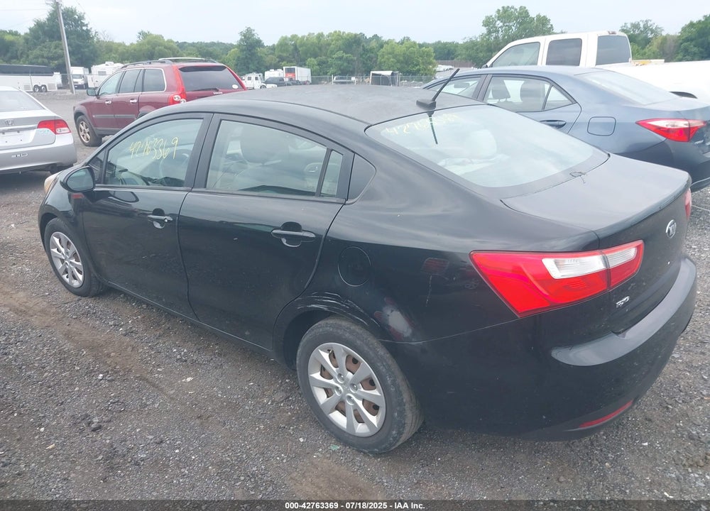 2013 KIA RIO VIN: KNADM4A32D6176781