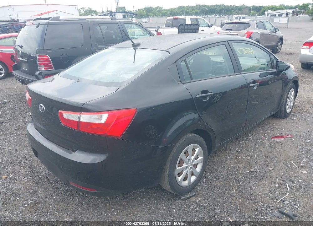2013 KIA RIO VIN: KNADM4A32D6176781