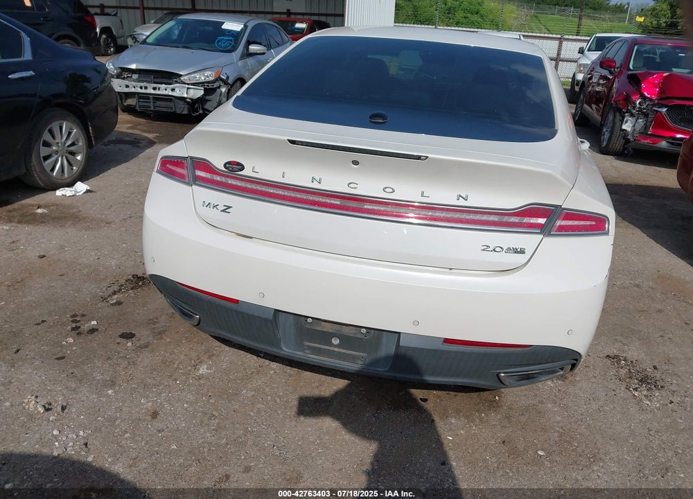 2016 LINCOLN MKZ VIN: 3LN6L2J96GR614776