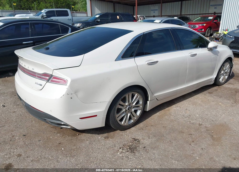 2016 LINCOLN MKZ VIN: 3LN6L2J96GR614776