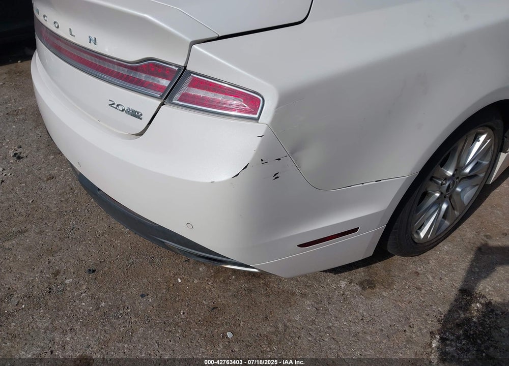 2016 LINCOLN MKZ VIN: 3LN6L2J96GR614776