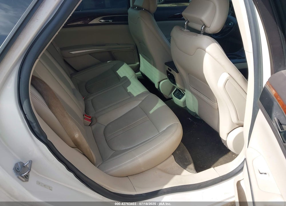 2016 LINCOLN MKZ VIN: 3LN6L2J96GR614776