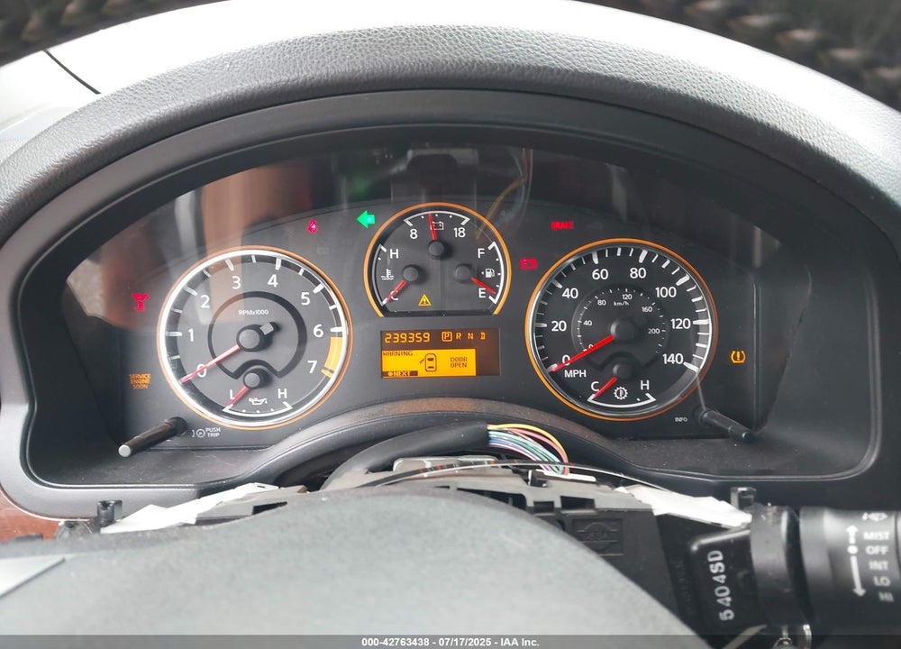 2011 NISSAN ARMADA VIN: 5N1BA0ND7BN601263