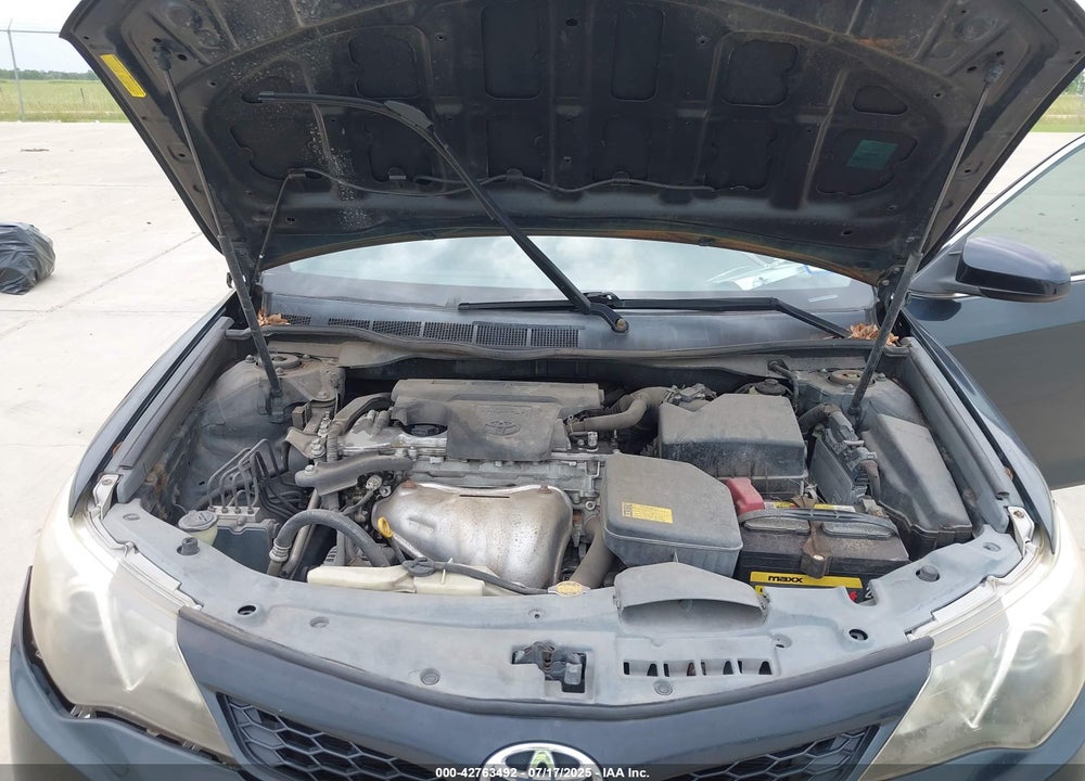 2012 TOYOTA CAMRY VIN: 4T1BF1FK1CU075580