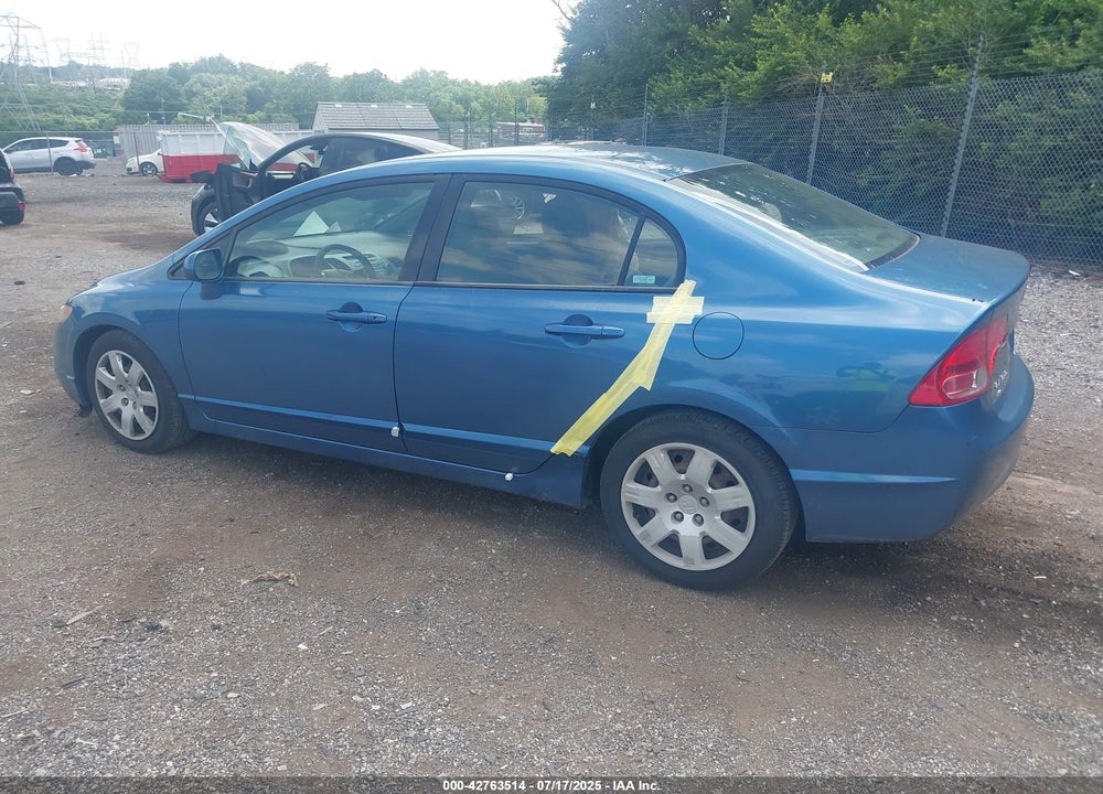 2006 HONDA CIVIC LX VIN: 2HGFA16596H524205