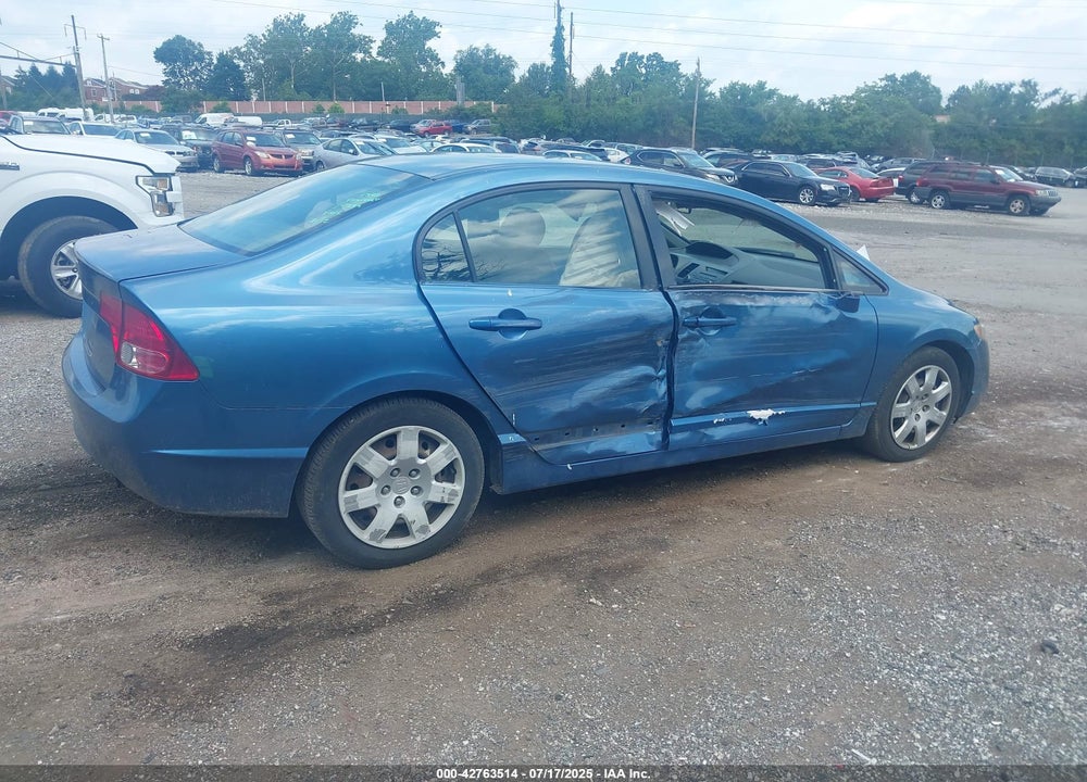 2006 HONDA CIVIC LX VIN: 2HGFA16596H524205
