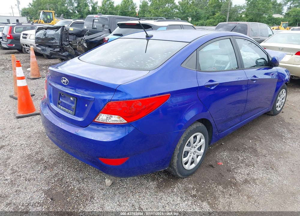 2013 HYUNDAI ACCENT VIN: KMHCT4AE0DU555675
