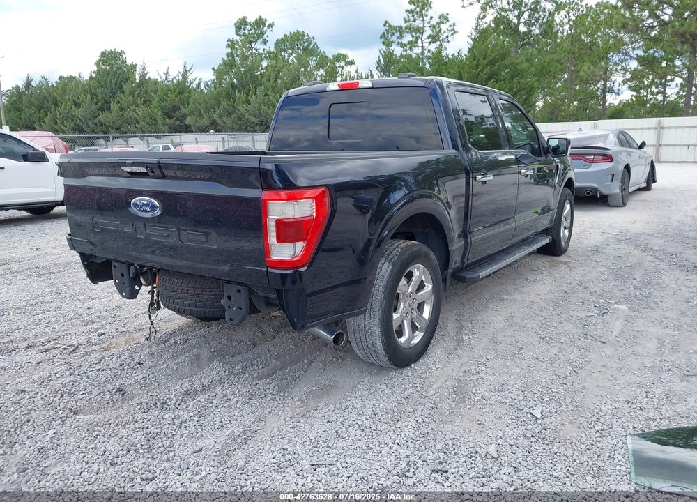 2021 FORD F-150 LARIAT VIN: 1FTFW1C50MFC42201