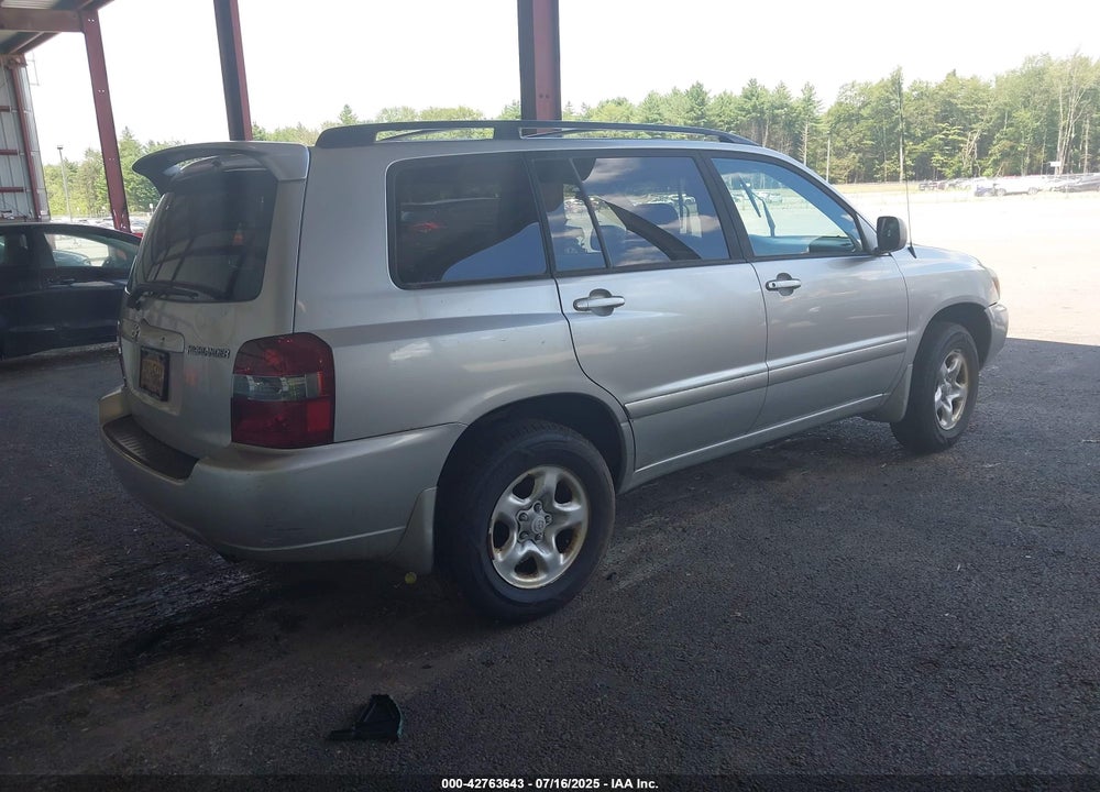 2006 TOYOTA HIGHLANDER VIN: JTEHD21A160044250