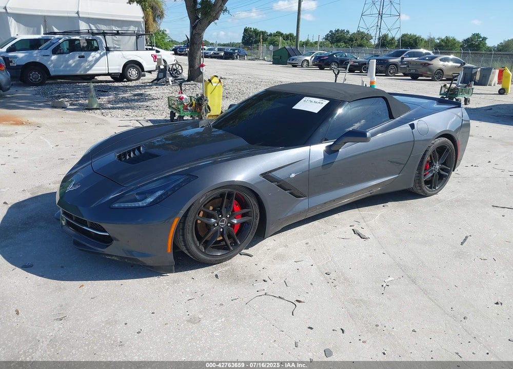 2014 CHEVROLET CORVETTE STINGRAY VIN: 1G1YL3D70E5110276