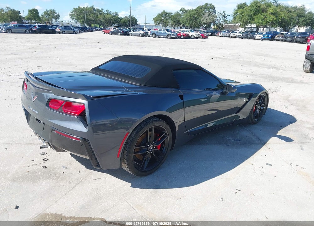 2014 CHEVROLET CORVETTE STINGRAY VIN: 1G1YL3D70E5110276
