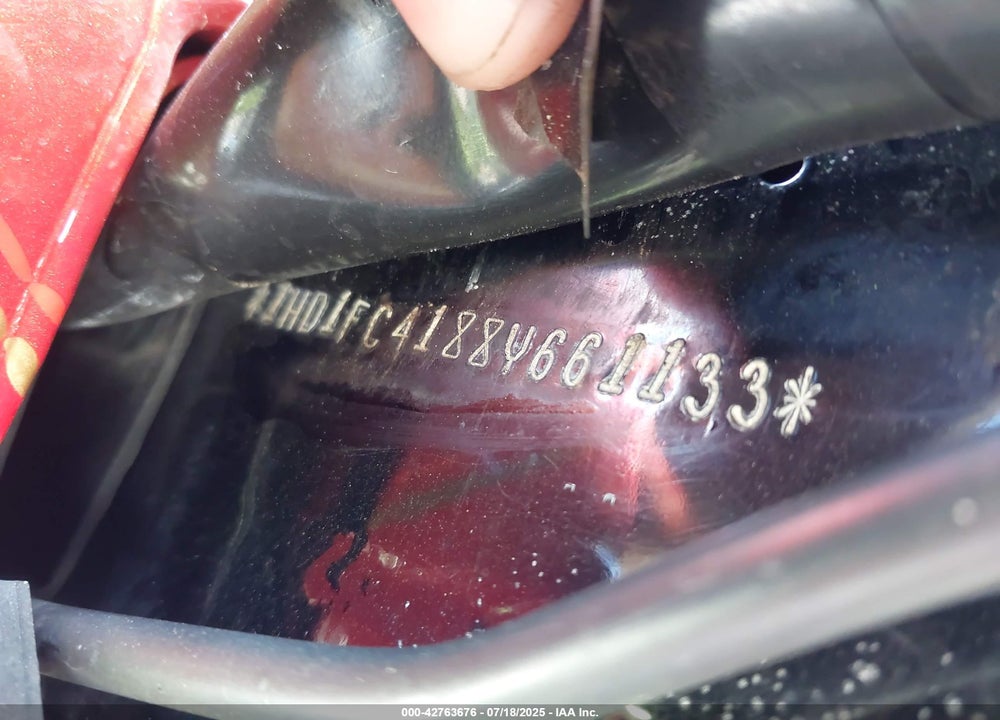 2008 HARLEY-DAVIDSON FLHTCUI VIN: 1HD1FC4188Y661133