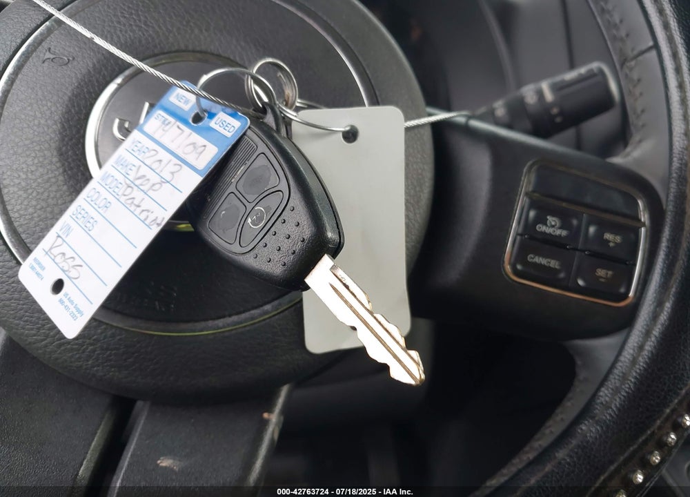 2013 JEEP PATRIOT VIN: 1C4NJRFB3DD101564