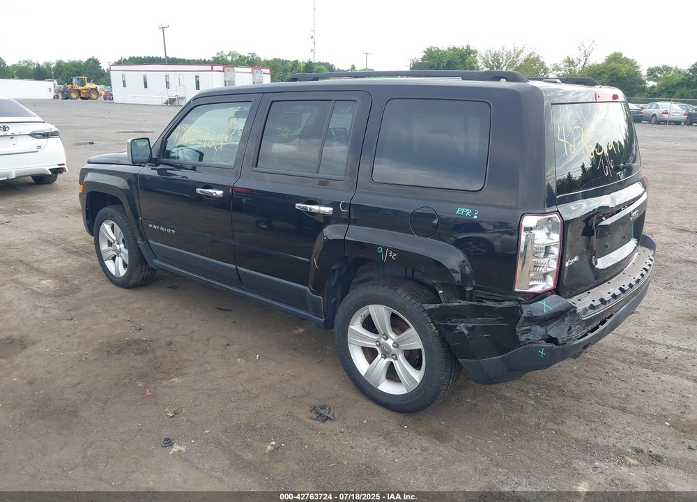 2013 JEEP PATRIOT VIN: 1C4NJRFB3DD101564
